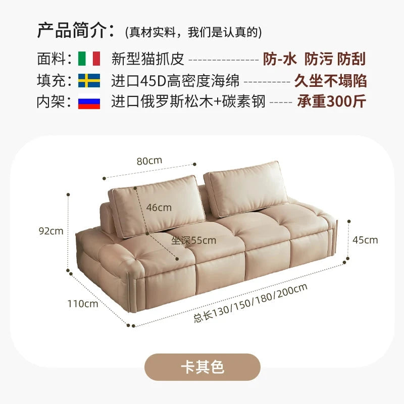 Deluxe Lawrence Double Sofa – Multifunctional Convertible Sofa Bed Manwatstore