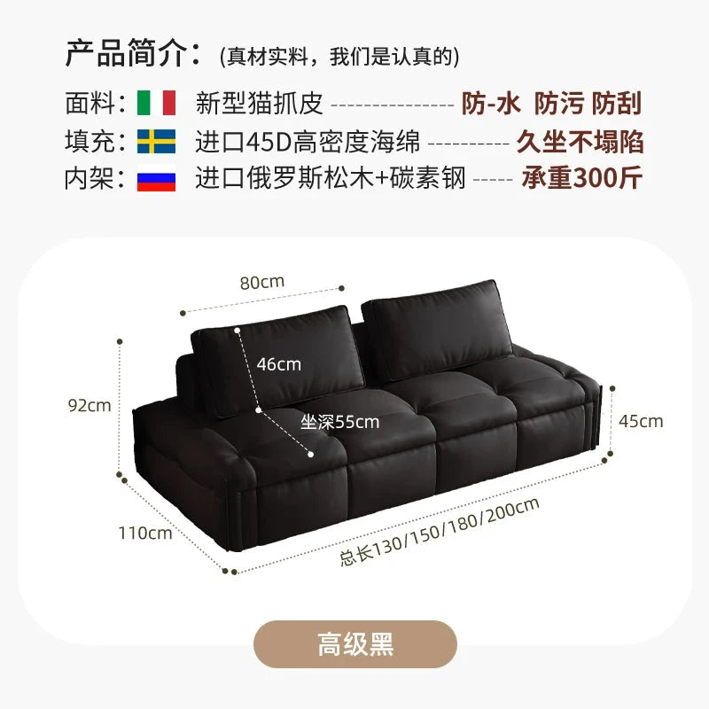 Deluxe Lawrence Double Sofa – Multifunctional Convertible Sofa Bed Manwatstore