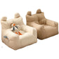 Eco-friendly Nordic Simple Living Room Soft Comfortable Backrest Person Single Sofa Chair Cute Bean Bag Baby Small Sofas Manwatstore