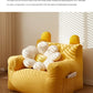 Eco-friendly Nordic Simple Living Room Soft Comfortable Backrest Person Single Sofa Chair Cute Bean Bag Baby Small Sofas Manwatstore