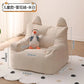 Eco-friendly Nordic Simple Living Room Soft Comfortable Backrest Person Single Sofa Chair Cute Bean Bag Baby Small Sofas Manwatstore