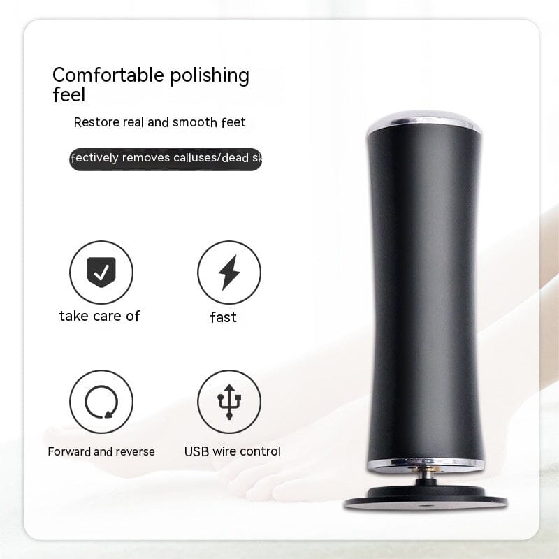 Electric Foot Callus Remover Foot Care File Heels Dead Skin Pedicure Tool Electronic Foot Grinder And Replacement Sandpaper 0 Manwatstore