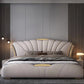 Elegant King Size Double Bed House Modern Luxury Leather Comferter Bed Villa Wedding Camas Matrimonial Furniture Home Beds & Bed Frames Manwatstore