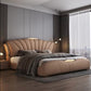 Elegant King Size Double Bed House Modern Luxury Leather Comferter Bed Villa Wedding Camas Matrimonial Furniture Home Beds & Bed Frames Manwatstore
