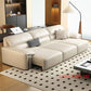 EliteLounge Electric Leather Sofa Bed with Adjustable Seating & Chaise Manwatstore