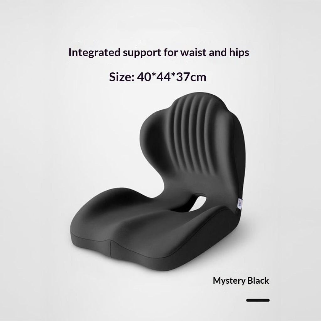 Ergonomic Lumbar Support Seat Cushion - Posture Correcting Memory Foam Chair Pad for Students Office Home Use 0 Manwatstore