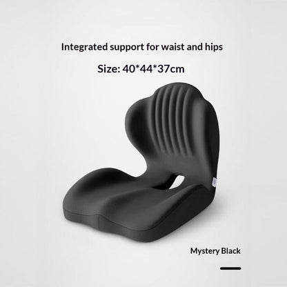 Ergonomic Lumbar Support Seat Cushion - Posture Correcting Memory Foam Chair Pad for Students Office Home Use 0 Manwatstore