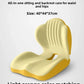 Ergonomic Seat & Backrest Cushion – Coccyx Support and Lumbar Protection for Office Chairs Memory Foam Medicted Pillows Manwatstore
