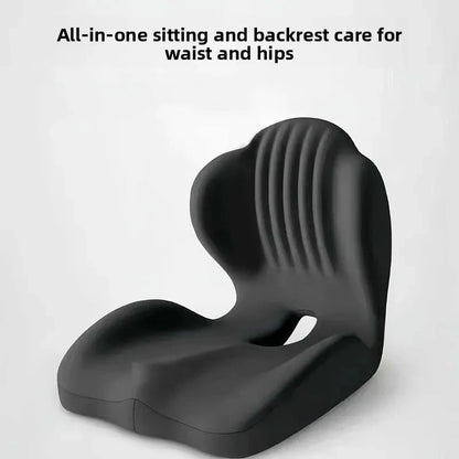Ergonomic Seat & Backrest Cushion – Coccyx Support and Lumbar Protection for Office Chairs Memory Foam Medicted Pillows Manwatstore