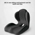 Ergonomic Seat & Backrest Cushion – Coccyx Support and Lumbar Protection for Office Chairs Memory Foam Medicted Pillows Manwatstore