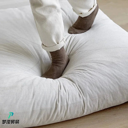 Fabric single sofa, sweet potato sofa bed, small-sized living room folding dual-use tatami, tofu block lazy sofa Manwatstore