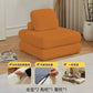 Fabric single sofa, sweet potato sofa bed, small-sized living room folding dual-use tatami, tofu block lazy sofa Manwatstore