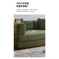 Fabric sofa bed folding dual-purpose free combination module sofa living room simple modern cream style teddy sofa Manwatstore