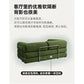 Fabric sofa bed folding dual-purpose free combination module sofa living room simple modern cream style teddy sofa Manwatstore