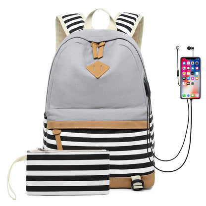Fashion Korean printed canvas handbags 0 Manwatstore