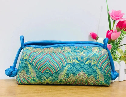 Fashion Luxury Cosplay Chinese Style Silk Bag Women Handbag Hand Embroidery Totes Cheongsam Female Cosplay Bags Clutch Manwatstore