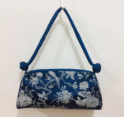 Fashion Luxury Cosplay Chinese Style Silk Bag Women Handbag Hand Embroidery Totes Cheongsam Female Cosplay Bags Clutch Manwatstore