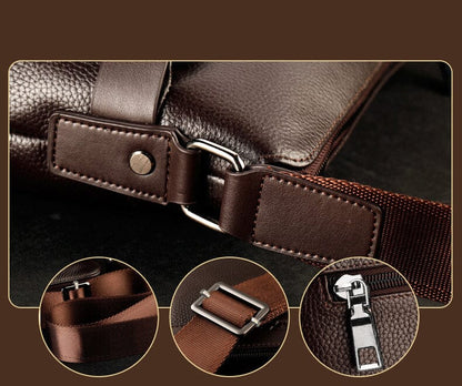 Fashion PU Leather Men Messenger Bags 0 Manwatstore