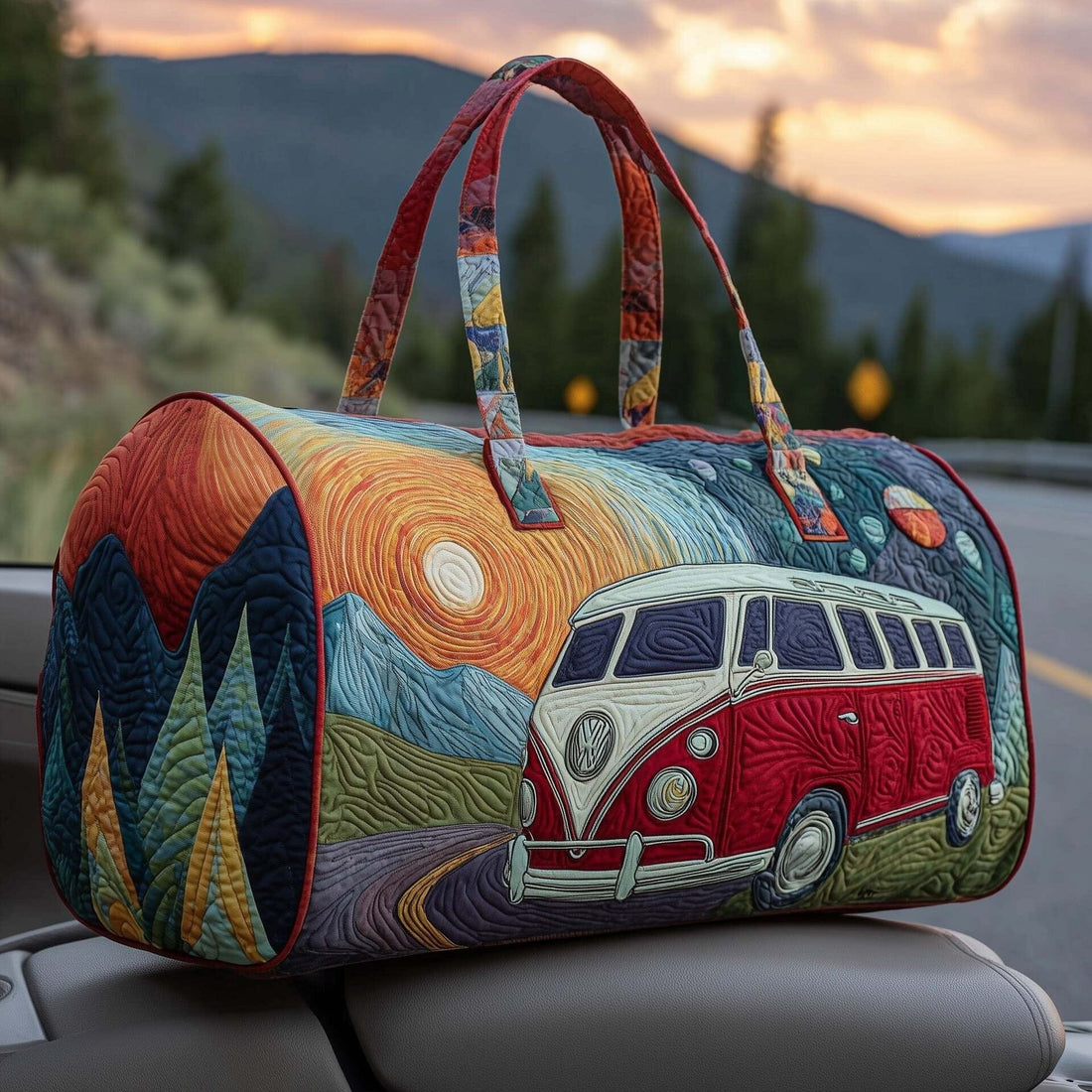 Fashionable Printed Ladies Yoga Bag Handbag 0 Manwatstore