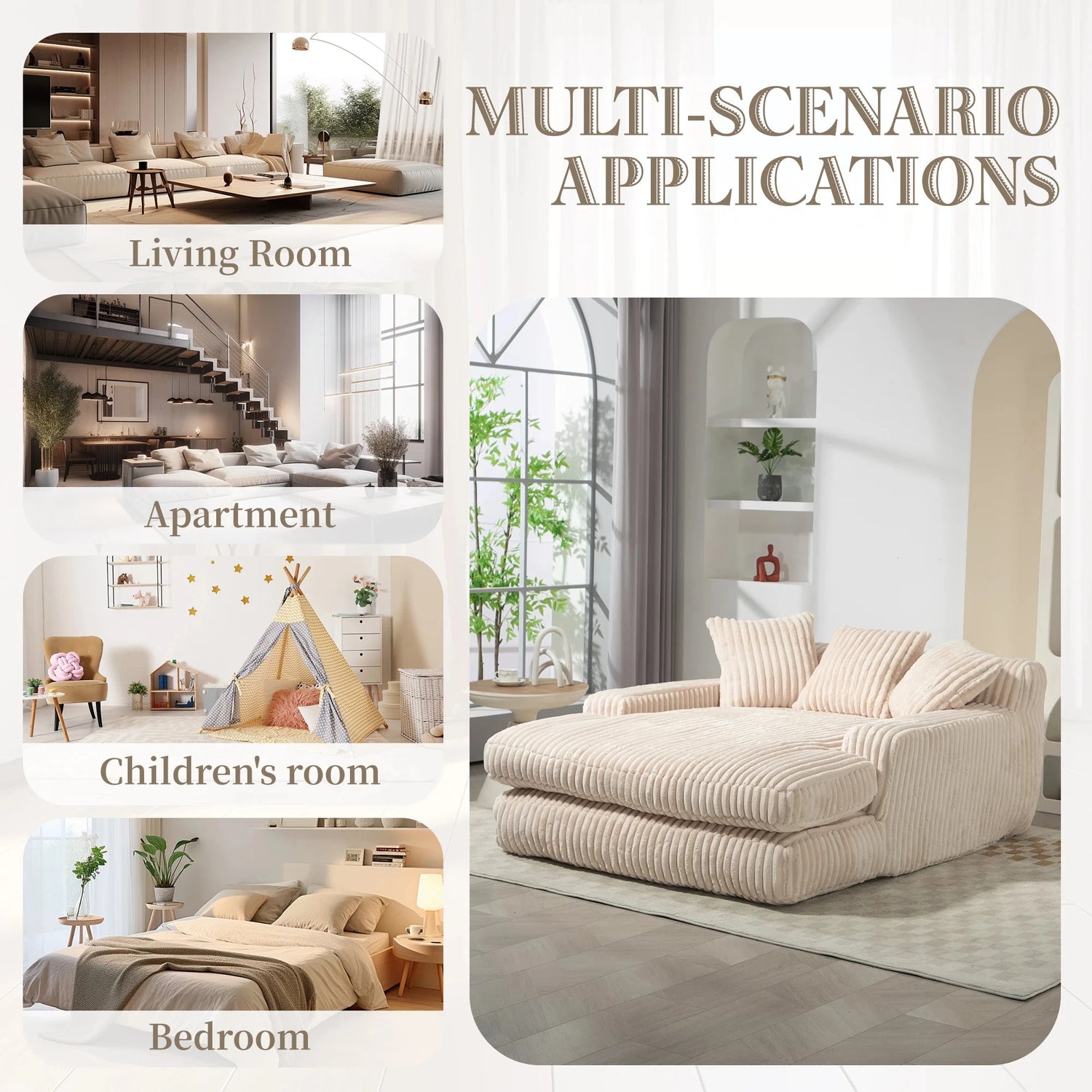 FlexiRest™ Vacuum-Compressed Sofa Bed Manwatstore