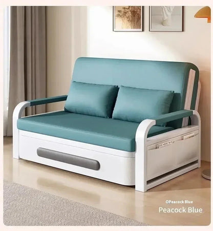 Flexora Minimalist Foldable Sofa Bed – Space-Saving Living Room Furniture Set Manwatstore