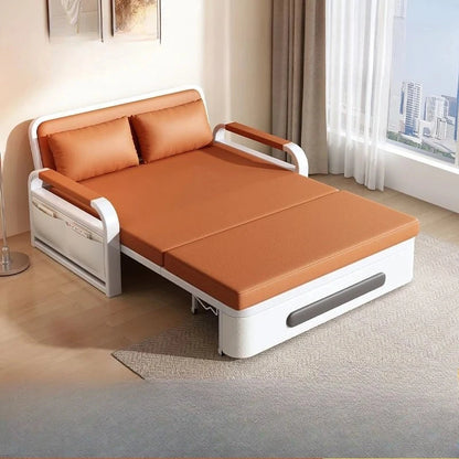 Flexora Minimalist Foldable Sofa Bed – Space-Saving Living Room Furniture Set Manwatstore