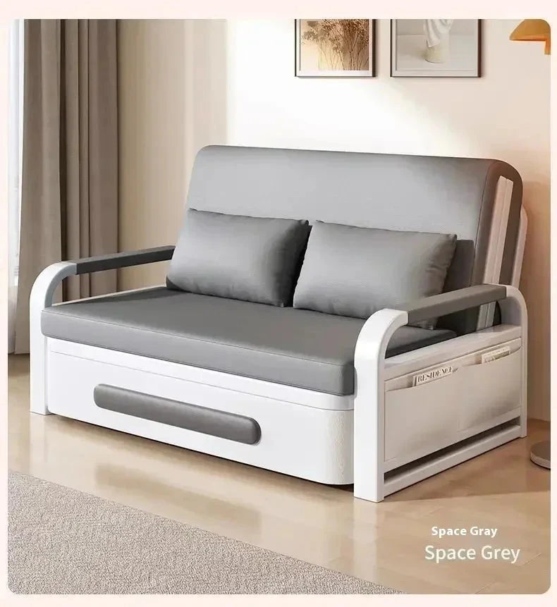 Flexora Minimalist Foldable Sofa Bed – Space-Saving Living Room Furniture Set Manwatstore