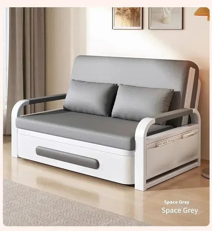 Flexora Minimalist Foldable Sofa Bed – Space-Saving Living Room Furniture Set Manwatstore