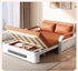 Flexora Minimalist Foldable Sofa Bed – Space-Saving Living Room Furniture Set Manwatstore