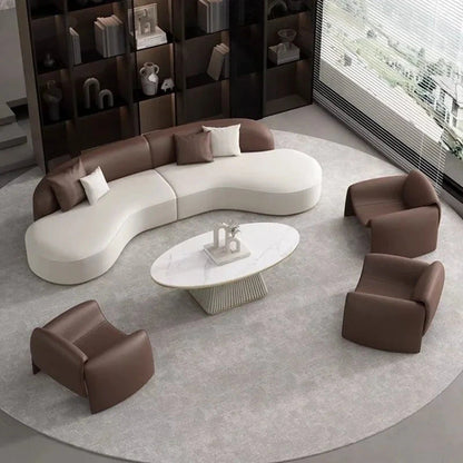 Floor Designer Sofa Adults Comfortable Lounge Elegant Living Room Sofa Corner Modern Divani Da Soggiorno House Accessories Manwatstore