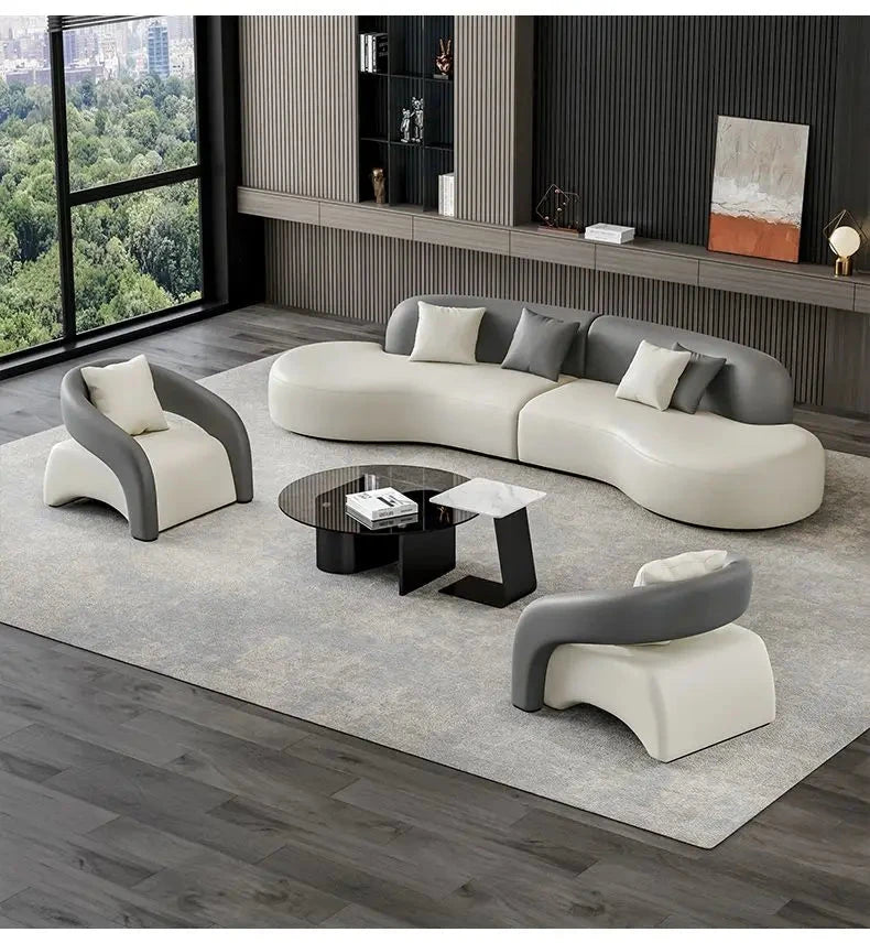 Floor Designer Sofa Adults Comfortable Lounge Elegant Living Room Sofa Corner Modern Divani Da Soggiorno House Accessories Manwatstore