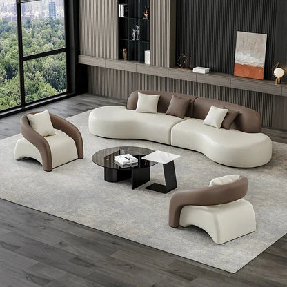 Floor Designer Sofa Adults Comfortable Lounge Elegant Living Room Sofa Corner Modern Divani Da Soggiorno House Accessories Manwatstore