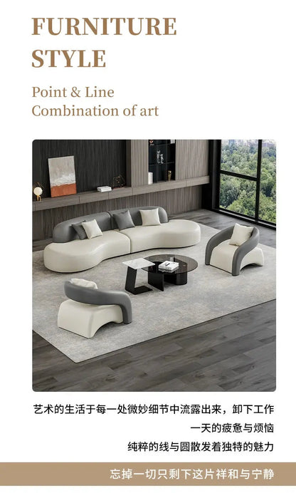 Floor Designer Sofa Adults Comfortable Lounge Elegant Living Room Sofa Corner Modern Divani Da Soggiorno House Accessories Manwatstore