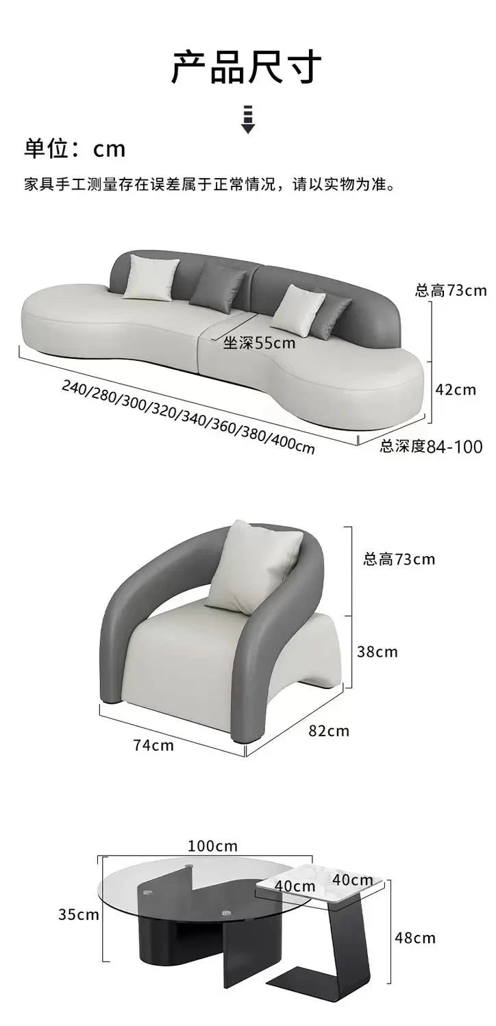 Floor Designer Sofa Adults Comfortable Lounge Elegant Living Room Sofa Corner Modern Divani Da Soggiorno House Accessories Manwatstore