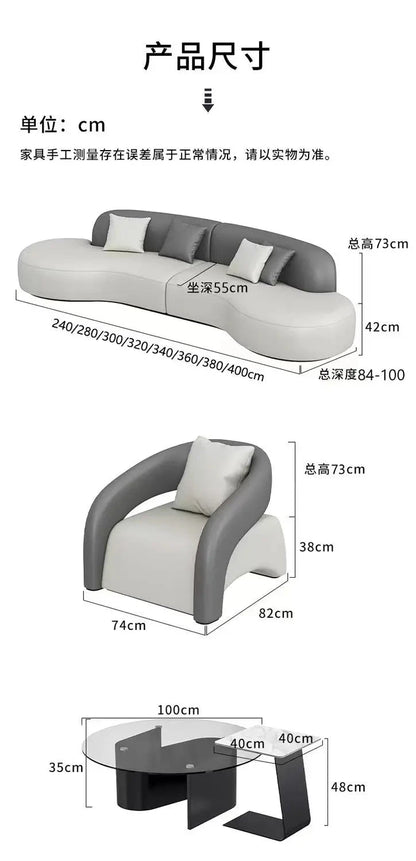 Floor Designer Sofa Adults Comfortable Lounge Elegant Living Room Sofa Corner Modern Divani Da Soggiorno House Accessories Manwatstore