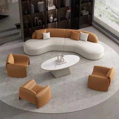 Floor Designer Sofa Adults Comfortable Lounge Elegant Living Room Sofa Corner Modern Divani Da Soggiorno House Accessories Manwatstore