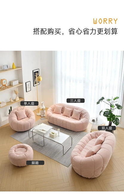 Floor Sofa Beds Lazy Comfortable Adults Green Sofa Beds Nordic Lounge Ensembles De Meubles De Jardin Furniture For Bedroom Manwatstore