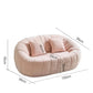 Floor Sofa Beds Lazy Comfortable Adults Green Sofa Beds Nordic Lounge Ensembles De Meubles De Jardin Furniture For Bedroom Manwatstore