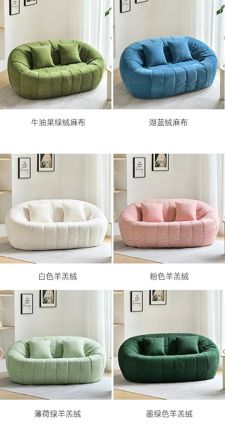 Floor Sofa Beds Lazy Comfortable Adults Green Sofa Beds Nordic Lounge Ensembles De Meubles De Jardin Furniture For Bedroom Manwatstore