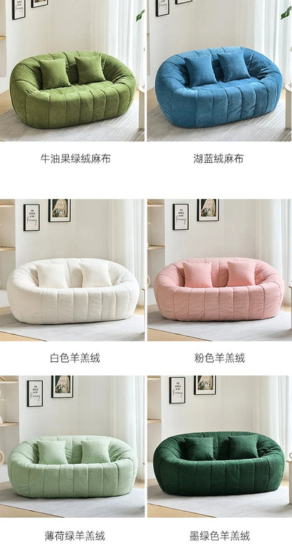 Floor Sofa Beds Lazy Comfortable Adults Green Sofa Beds Nordic Lounge Ensembles De Meubles De Jardin Furniture For Bedroom Manwatstore