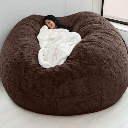Foam Furniture Bean Bag Sofa Cover 0 Manwatstore
