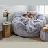 Foam Furniture Bean Bag Sofa Cover 0 Manwatstore