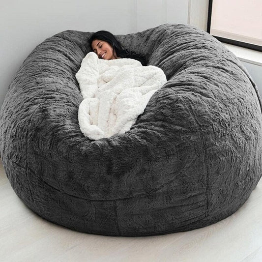 Foam Furniture Bean Bag Sofa Cover 0 Manwatstore