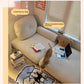 Foldable Living Room Sofa Bed Comfortable Single Sofas Folding Lazy Relax Pliable Sofa Multifunctional Pull Out Convertible Beds Manwatstore