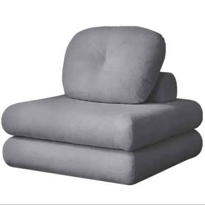 Foldable Living Room Sofa Bed Comfortable Single Sofas Folding Lazy Relax Pliable Sofa Multifunctional Pull Out Convertible Beds Manwatstore