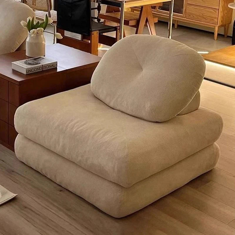 Foldable Living Room Sofa Bed Comfortable Single Sofas Folding Lazy Relax Pliable Sofa Multifunctional Pull Out Convertible Beds Manwatstore