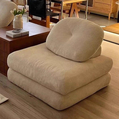 Foldable Living Room Sofa Bed Comfortable Single Sofas Folding Lazy Relax Pliable Sofa Multifunctional Pull Out Convertible Beds Manwatstore
