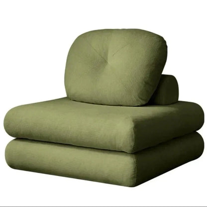 Foldable Living Room Sofa Bed Comfortable Single Sofas Folding Lazy Relax Pliable Sofa Multifunctional Pull Out Convertible Beds Manwatstore