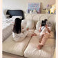 Foldable Living Room Sofa Bed Comfortable Single Sofas Folding Lazy Relax Pliable Sofa Multifunctional Pull Out Convertible Beds Manwatstore