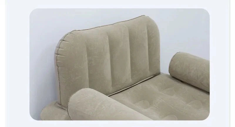Folding Inflatable Sofa Bed – Thickened, Portable &amp; Comfortable Manwatstore